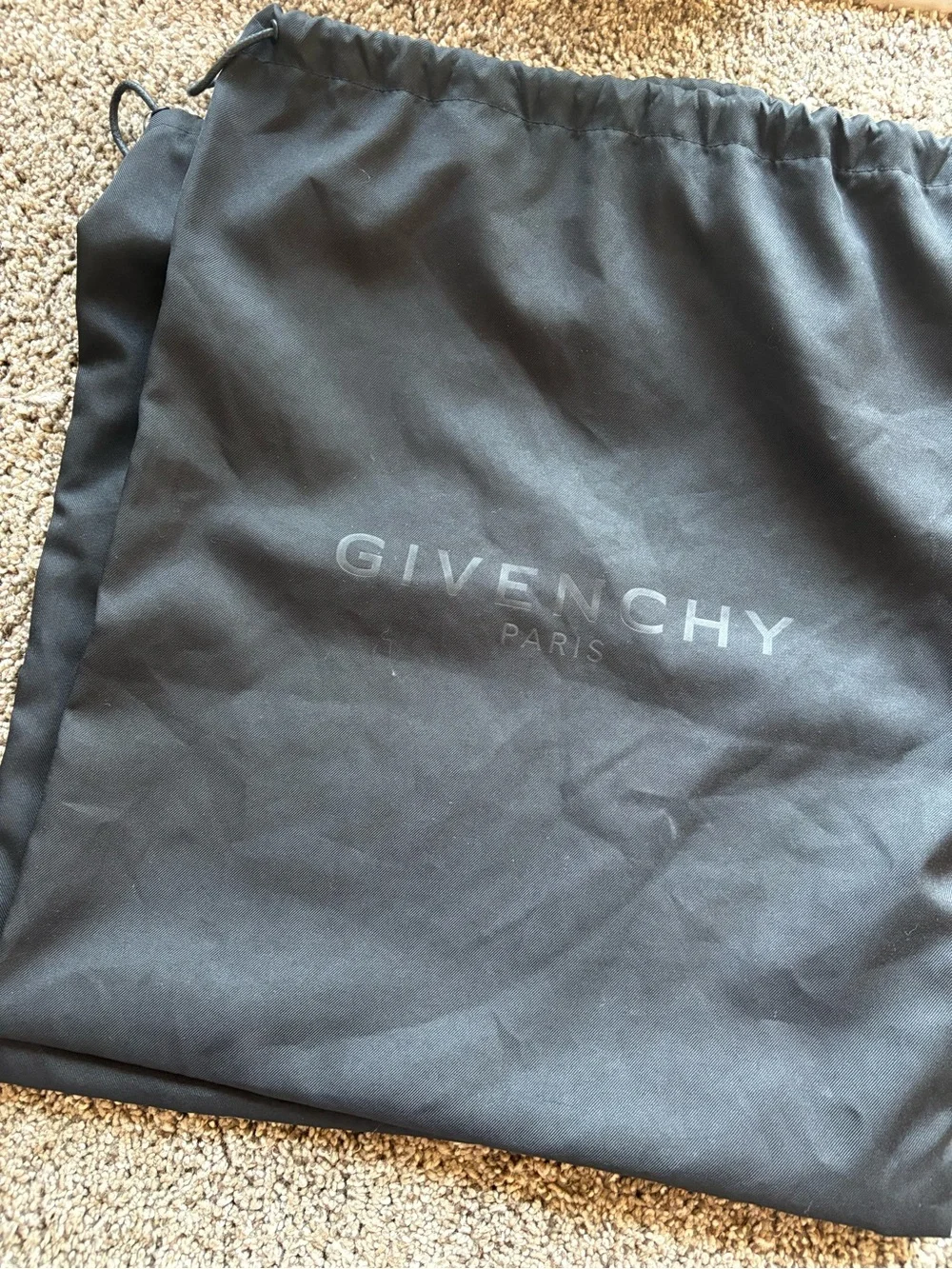 Givenchy Black Rubber Glaston Rain Boots